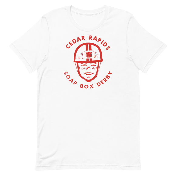 SOAP BOX DERBY - CEDAR RAPIDS 1960's - Unisex t-shirt
