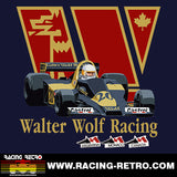 WALTER WOLF WR1 - 1977 F1 SEASON - Short-Sleeve Unisex T-Shirt