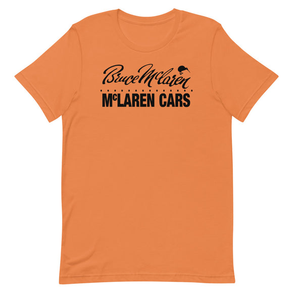 BRUCE MCLAREN - Short-Sleeve Unisex T-Shirt