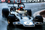 LOTUS 72D - EMERSON FITTIPALDI - 1972 F1 SEASON - Unisex t-shirt