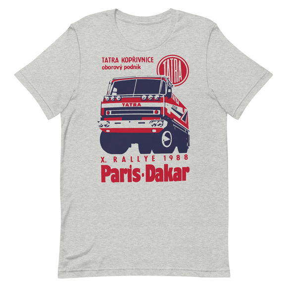 TATRA 815 - PARIS-DAKAR 1988 - Unisex t-shirt