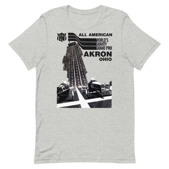 SOAP BOX AKRON OHIO - Unisex t-shirt