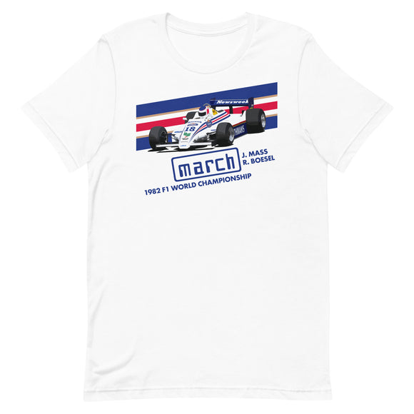 MARCH 821 - 1982 F1 SEASON - Unisex t-shirt