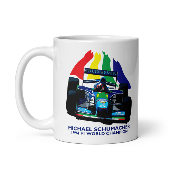 BENETTON B194 - MICHAEL SCHUMACHER - 1994 F1 SEASON - Mug