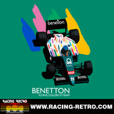 BENETTON B186 - 1986 F1 SEASON - Unisex Hoodie