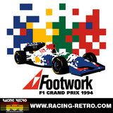 FOOTWORK FA15 - 1994 F1 SEASON - Unisex Hoodie