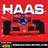 HAAS LOLA THL2 - 1986 F1 SEASON - PATRICK TAMBAY - Short-Sleeve Unisex T-Shirt