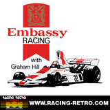 EMBASSY HILL GH1 - 1975 F1 SEASON - Unisex Hoodie