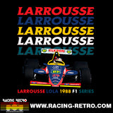 LARROUSSE LOLA LC88 - 1988 F1 SEASON - Short-Sleeve Unisex T-Shirt