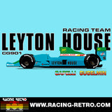 LEYTON HOUSE CG901 - 1990 F1 SEASON (V1) - Short-Sleeve Unisex T-Shirt