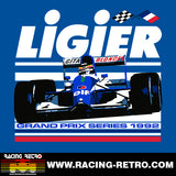 LIGIER JS37 - 1992 F1 SEASON - Short-Sleeve Unisex T-Shirt