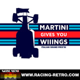 MARTINI GIVES YOU WIINGS - ITALIAN GP 1993 - Unisex Hoodie