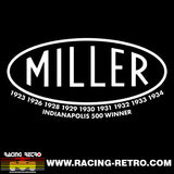 MILLER RACING CARS (V3) - Unisex t-shirt