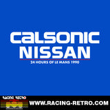 NISSAN CALSONIC - LE MANS 1990 - Unisex Hoodie