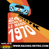 PORSCHE 917K - LE MANS 1970 - Short-Sleeve Unisex T-Shirt