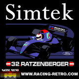 SIMTEK S941 - 1994 F1 SEASON - ROLAND RATZENBERGER (V1) - Mug