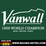 VANWALL - 1958 F1 SEASON - Unisex Hoodie