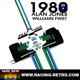 WILLIAMS FW07B - 1980 F1 SEASON - Mug