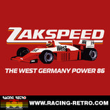 ZAKSPEED 861 - 1986 F1 SEASON - Mug