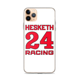 HESKETH RACING - 24 - JAMES HUNT - iPhone Case