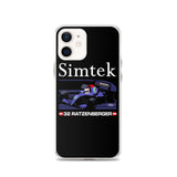 SIMTEK S941 - 1994 F1 SEASON - ROLAND RATZENBERGER (V1) - iPhone Case