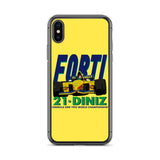FORTI FG01 - PEDRO DINIZ - 1995 F1 SEASON - iPhone Case
