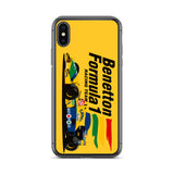 BENETTON B191 - NELSON PIQUET - 1991 F1 SEASON - iPhone Case