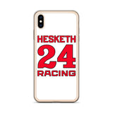 HESKETH RACING - 24 - JAMES HUNT - iPhone Case