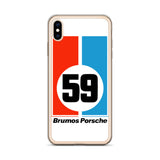 BRUMOS PORSCHE - HURLEY HAYWOOD - 1973 CAN-AM - iPhone Case
