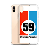 BRUMOS PORSCHE - HURLEY HAYWOOD - 1973 CAN-AM - iPhone Case