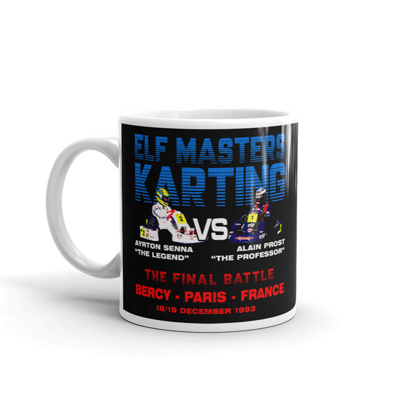 ELF MASTERS KARTING - SENNA VS PROST - BERCY 1993 - Mug