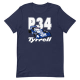 TYRRELL P34 - 1977 F1 SEASON - Short-Sleeve Unisex T-Shirt
