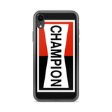 CHAMPION SPARK PLUG - iPhone Case