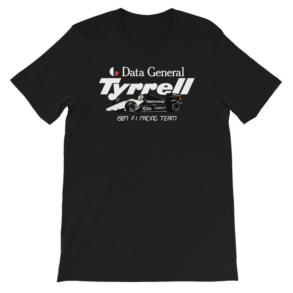 TYRRELL 016 - 1987 F1 SEASON - Short-Sleeve Unisex T-Shirt