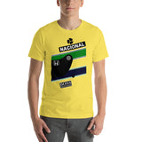 AYRTON SENNA HELMET DESIGN (2) - Short-Sleeve Unisex T-Shirt