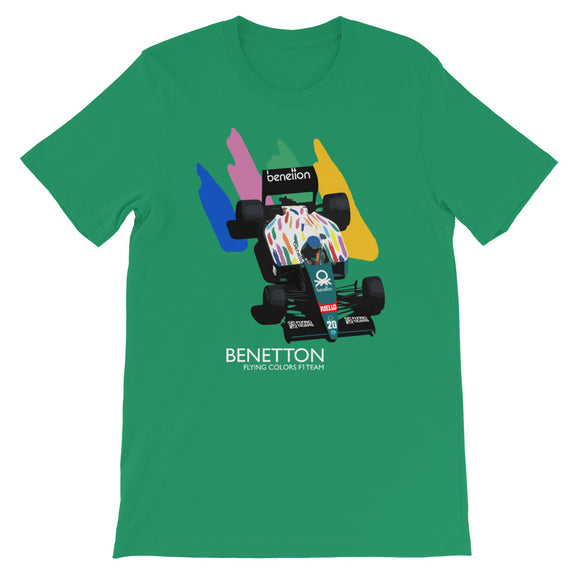 BENETTON B186 - 1986 F1 SEASON - Short-Sleeve Unisex T-Shirt