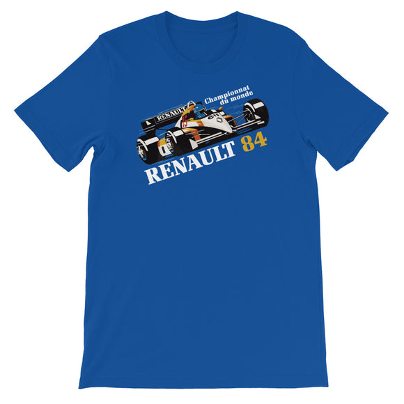 RENAULT RE50 - 1984 F1 SEASON - Short-Sleeve Unisex T-Shirt