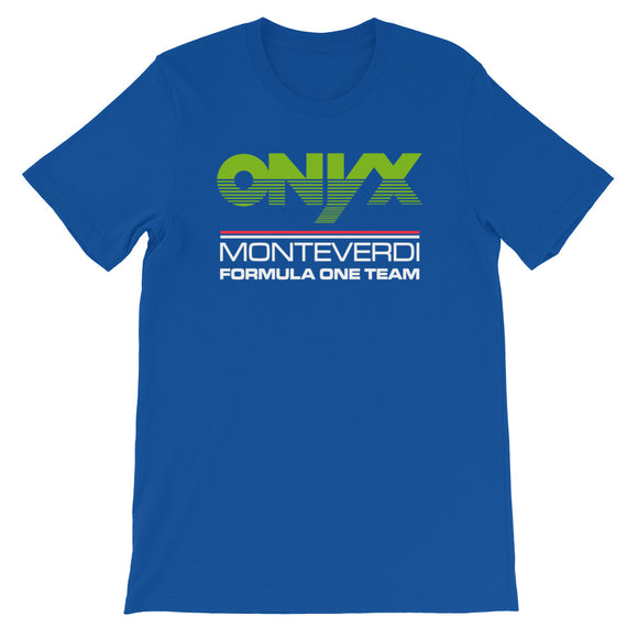 ONYX ORE-1B - 1990 F1 SEASON (GREEN) (V2) - Short-Sleeve Unisex T-Shirt