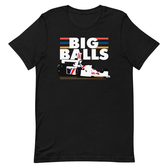 JAMES HUNT - BIG BALLS - Short-Sleeve Unisex T-Shirt