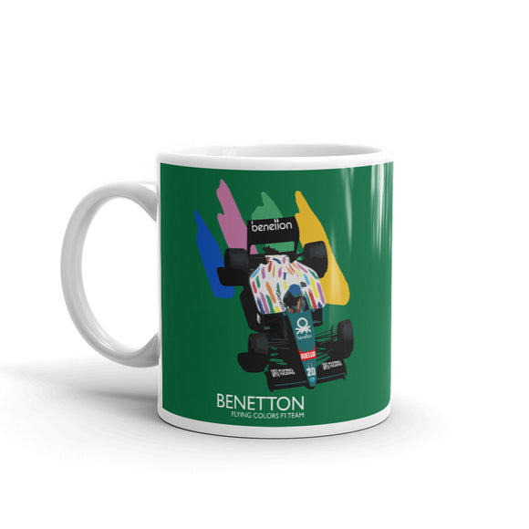 BENETTON B186 - 1986 F1 SEASON - Mug