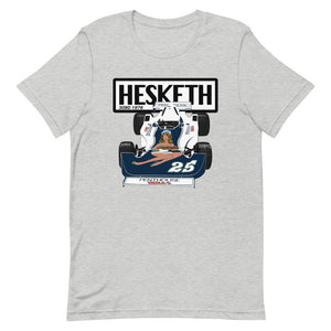 HESKETH 308D - 1976 F1 SEASON - Short-Sleeve Unisex T-Shirt