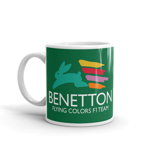 BENETTON FLYING COLORS - 1986 F1 SEASON - Mug