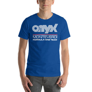 ONYX ORE-1B - 1990 F1 SEASON (WHITE) (V1) - Short-Sleeve Unisex T-Shirt