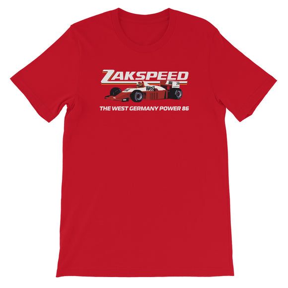 ZAKSPEED 861 - 1986 F1 SEASON - Short-Sleeve Unisex T-Shirt