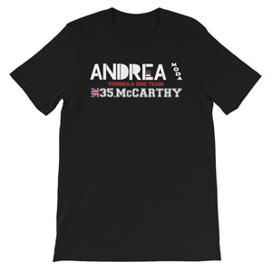 ANDREA MODA S921 - 1992 F1 SEASON (MCCARTHY) - Short-Sleeve Unisex T-Shirt