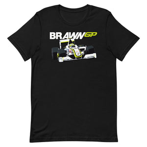 BRAWN BGP 001 - 2009 F1 SEASON - Short-Sleeve Unisex T-Shirt