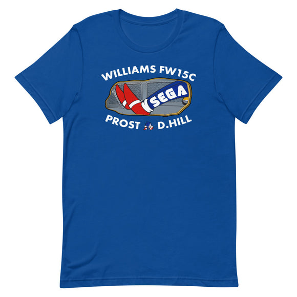 WILLIAMS FW15C - 1993 F1 SEASON - Short-Sleeve Unisex T-Shirt