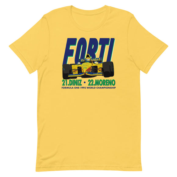 FORTI FG01 - 1995 F1 SEASON (V2) - Short-Sleeve Unisex T-Shirt