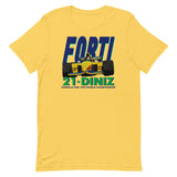 FORTI FG01 - PEDRO DINIZ - 1995 F1 SEASON - Short-Sleeve Unisex T-Shirt
