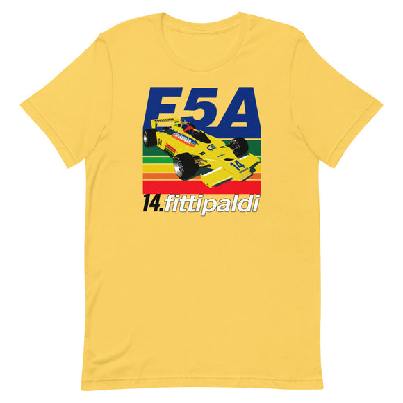 FITTIPALDI F5A - EMERSON FITTIPALDI - 1978 F1 SEASON - Short-Sleeve Unisex T-Shirt